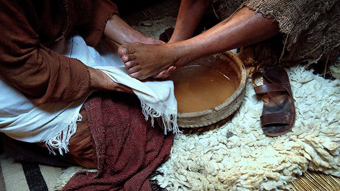Not Too Proud to Wash Feet